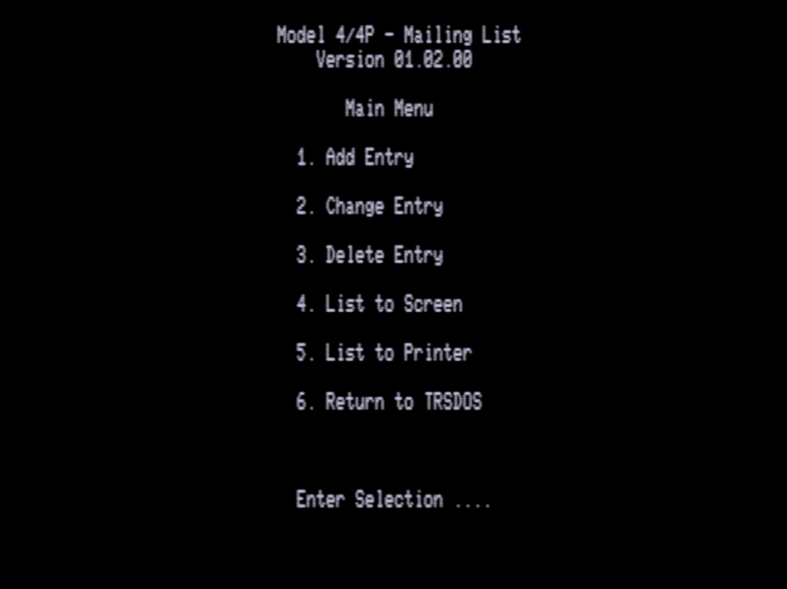 Screen shot